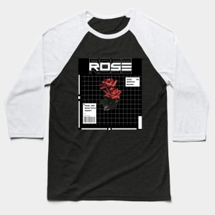 futuristic rose streetwear Baseball T-Shirt